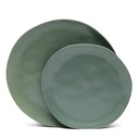 Plato cerámica verde 20 cm