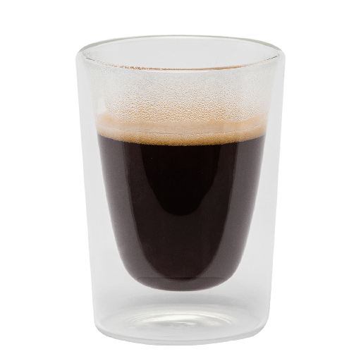 [1074] Vaso doble vidrio 300ml 12cm de alto