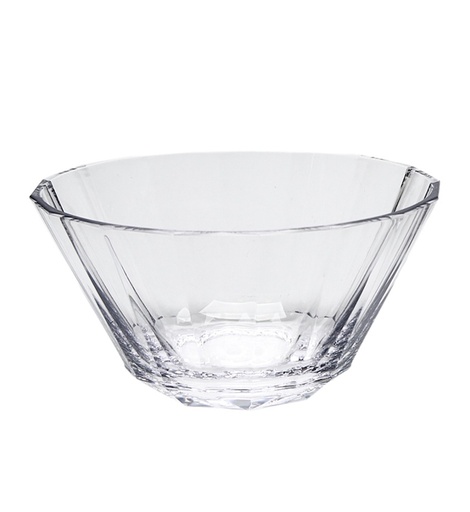 [6204] Bowl acrílico facetado 15 cm diam